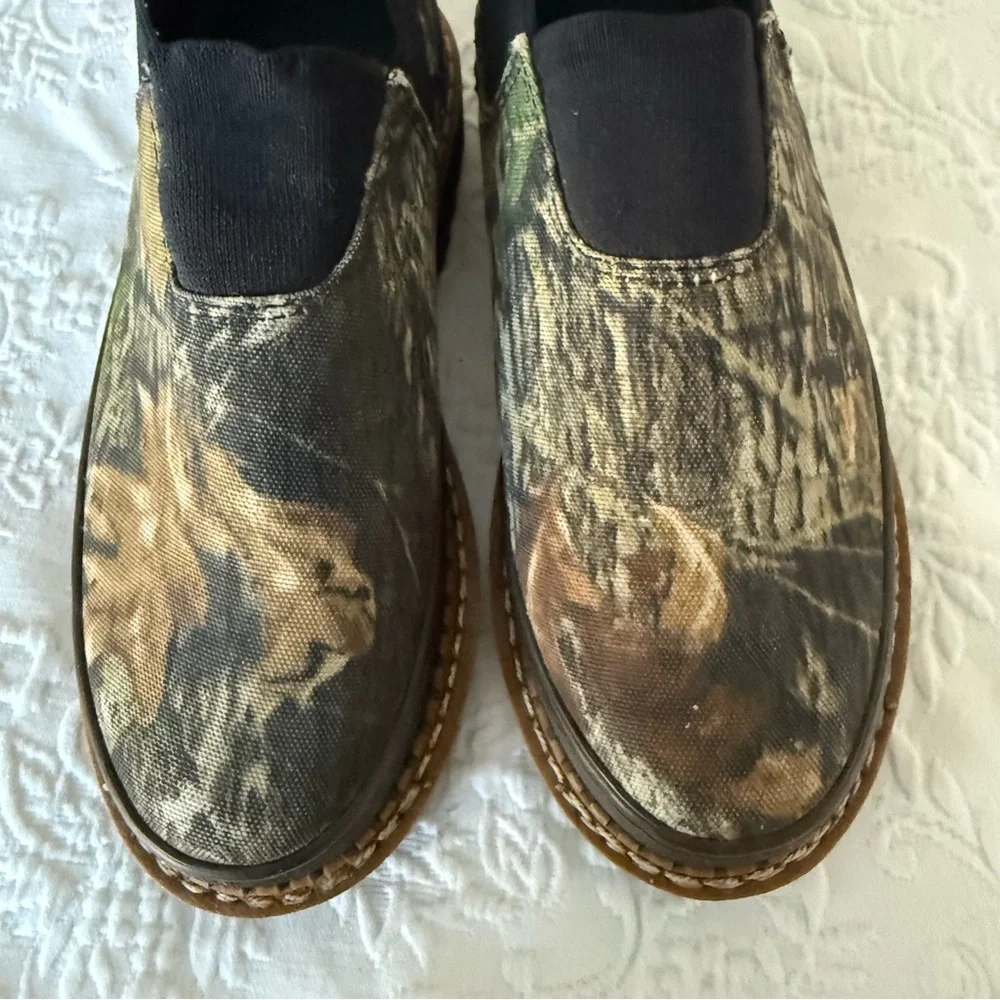 Georgia Giant Boys Camo Romeo Slip-On boot size 6